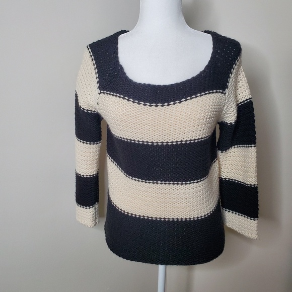 Sanctuary striped knit sweater- small - Picture 3 of 7